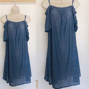 NWT blue farmhouse style World Market dress
